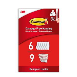 Command Medium Designer Hooks (Pack of 6)