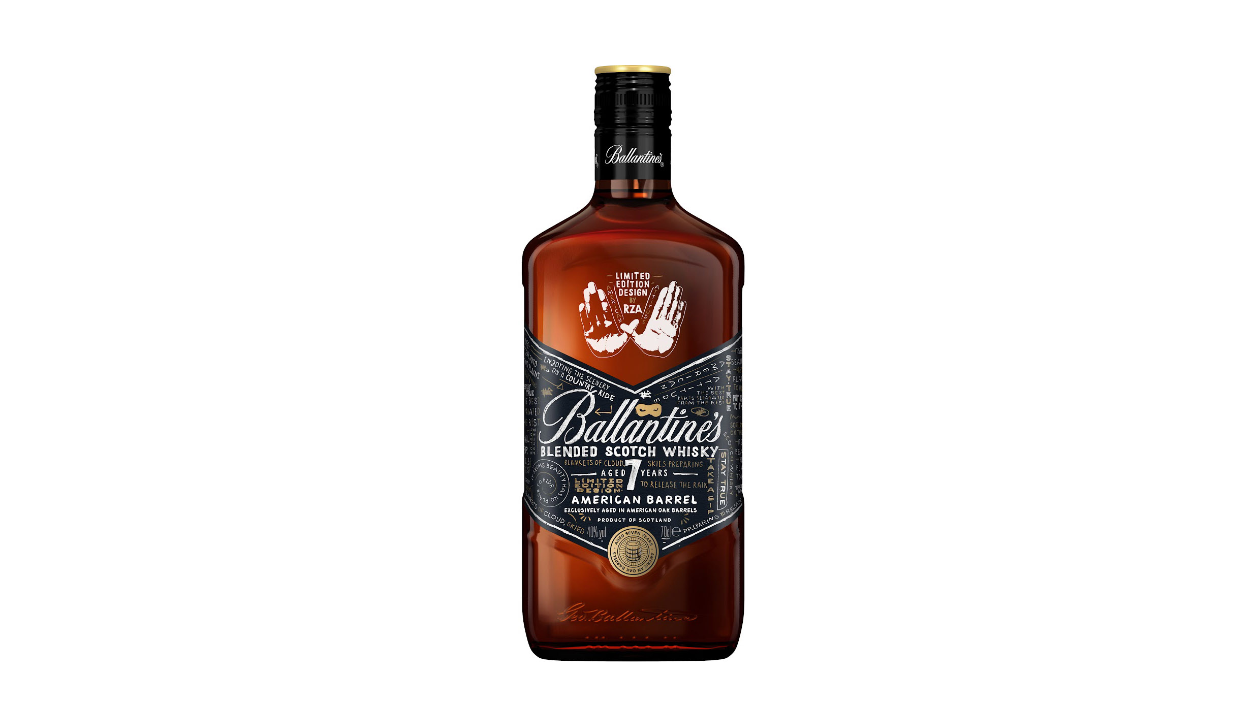 Limited edition Rza x Ballantine whisky revealed - and there's a poem to prove it