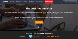 Panda Free Antivirus Review Listing
