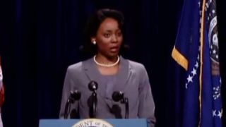 Erica Ash as Condoleeza Rice on MADtv