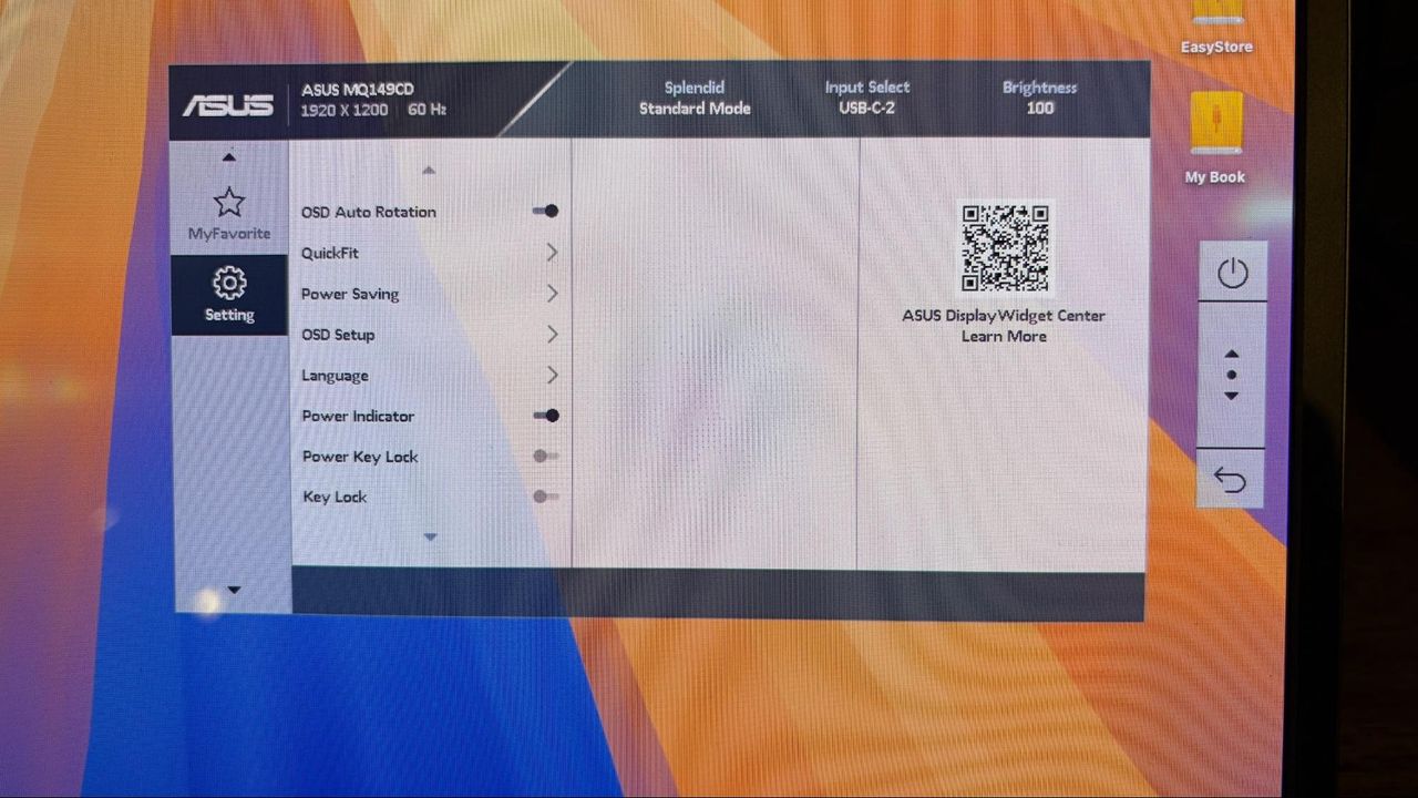 Asus ZenScreen Duo OLED (MQ149CD)