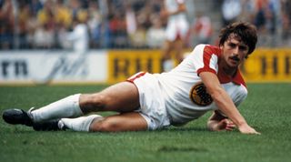 Klaus Allofs of Fortuna Dusseldorf, 1980/81 season