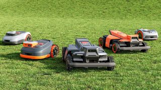 Segway Navimow CES 2026 robot lawn mowers.
