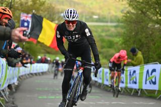 Marta Cavalli at Liège-Bastogne-Liège 2024