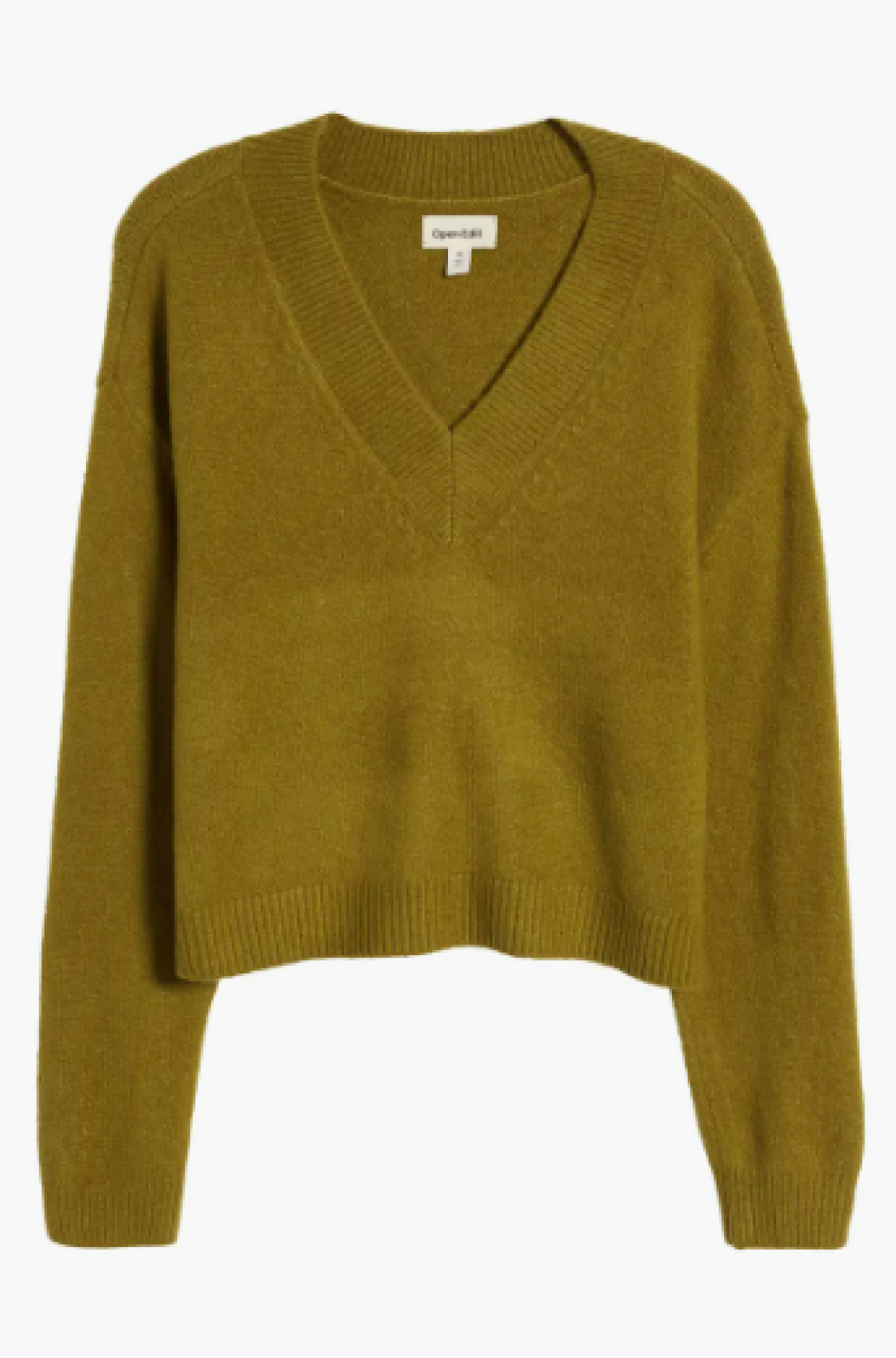 Open Edit V-Neck Sweater
