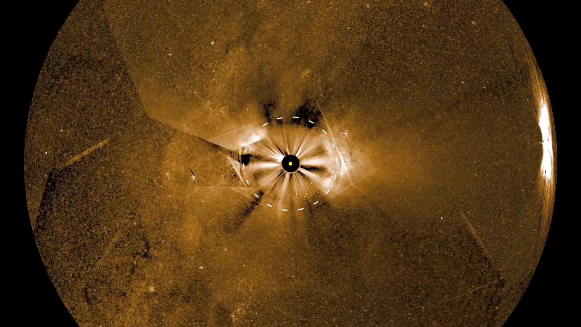 first images released from NASA&#039;s PUNCH spacecraft as it watches colossal solar storm eruptions from the sun.