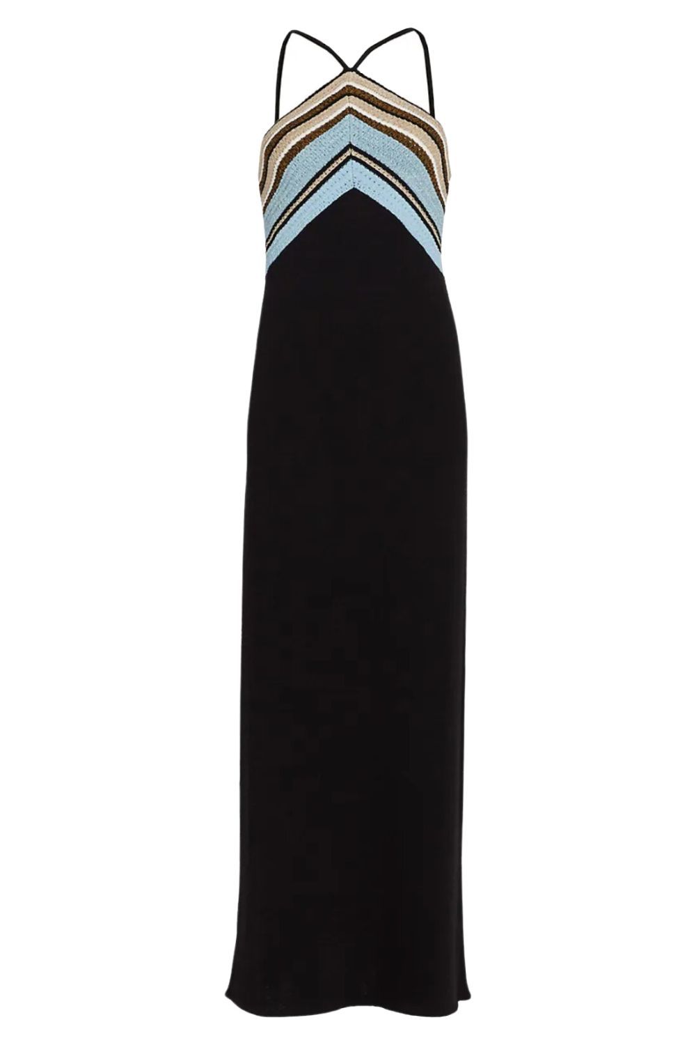 Proenza Schouler Crocheted-Knit Maxi Dress