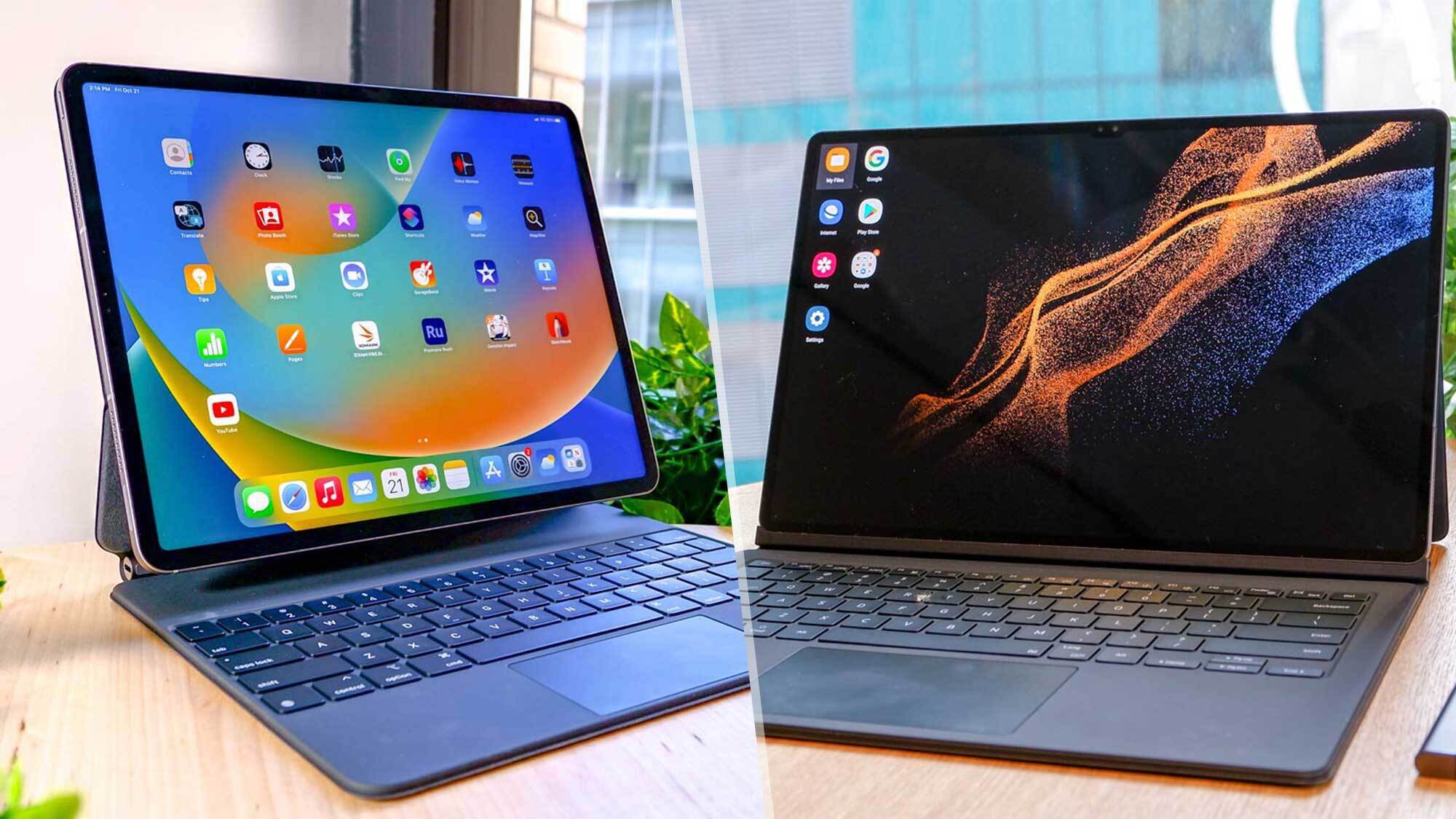 iPad Pro 2022 vs Samsung Galaxy Tab S8 Ultra: Which tablet should you buy?  | Tom's Guide