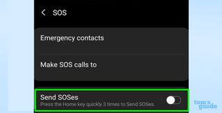 how to use sos emergency features - samsung wearable