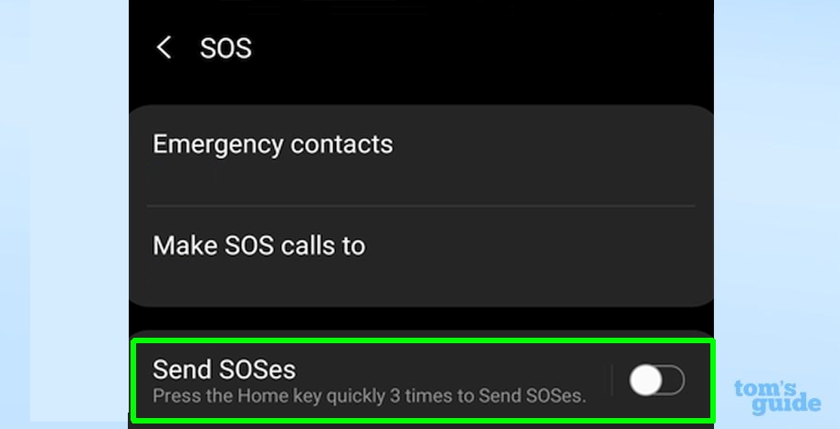 how to use sos emergency features - samsung wearable