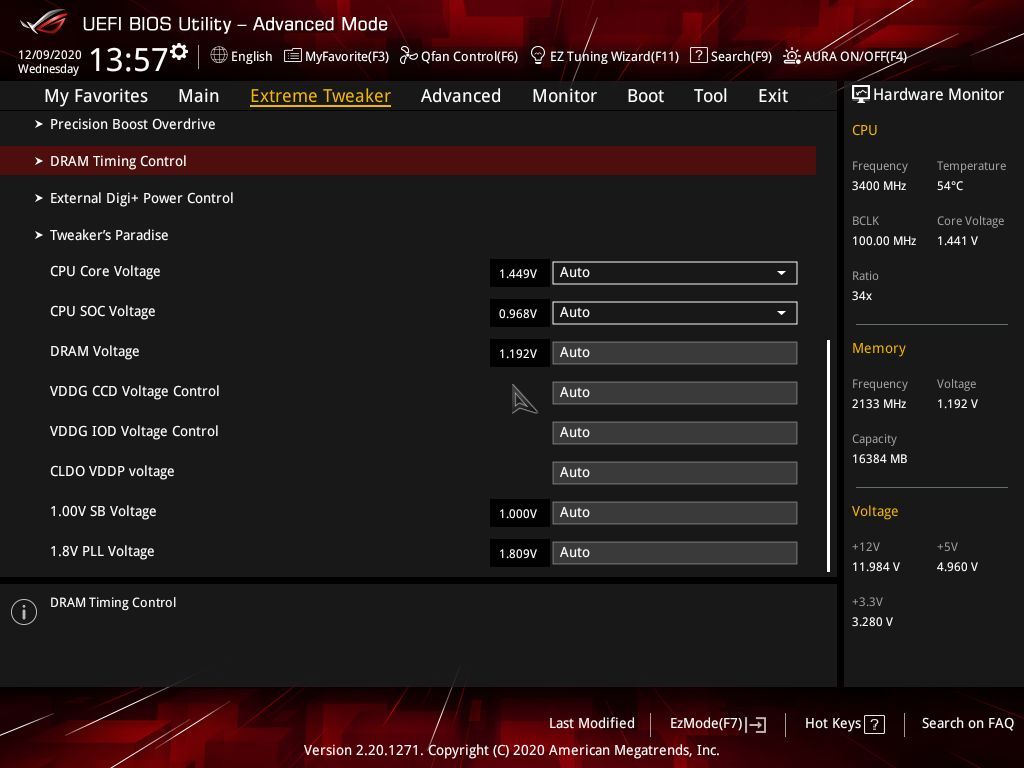 Asus ROG Crosshair VIII Dark Hero