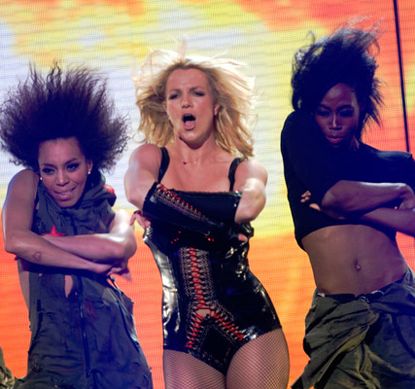 Britney Spears back up dancers 