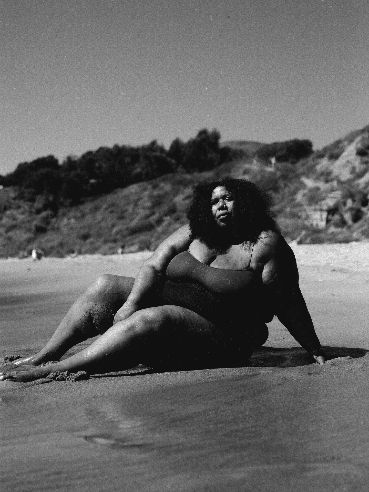 winter beach vacation