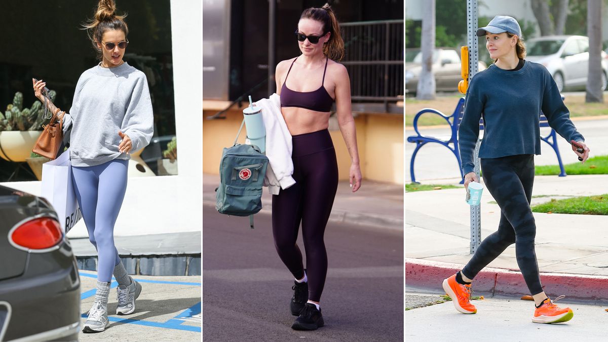 Celebrities wearing saucony hotsell