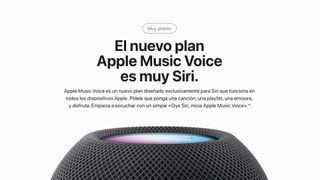Voice Plan de Apple Music