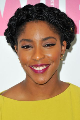 Jessica Williams wearing Marley twist hairstyle