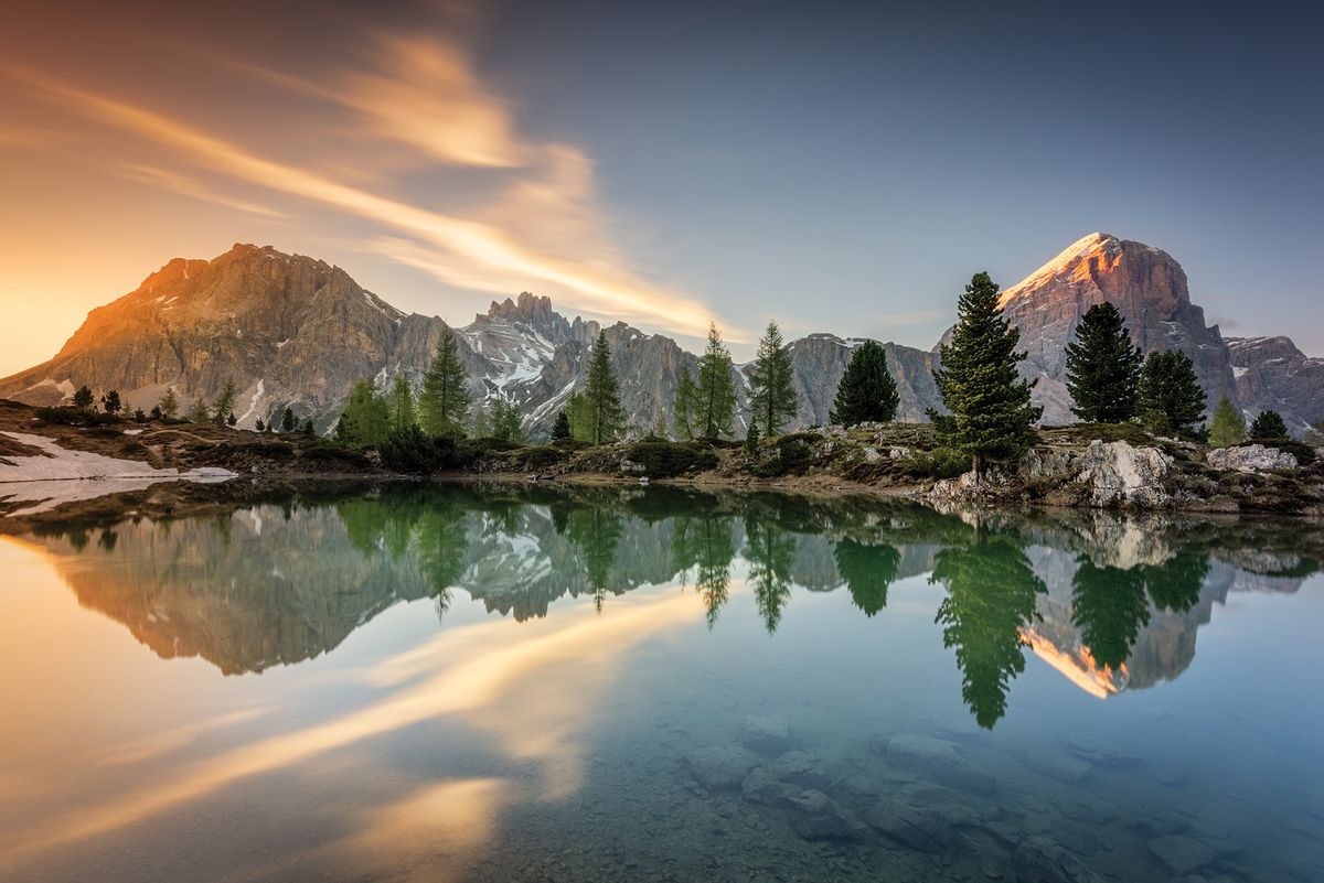 &quot;Silence of Eternity&quot;, Lago di Limides, Italy