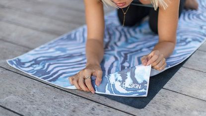 Best yoga towel: Yoga Design Lab The Hot Yoga Towel