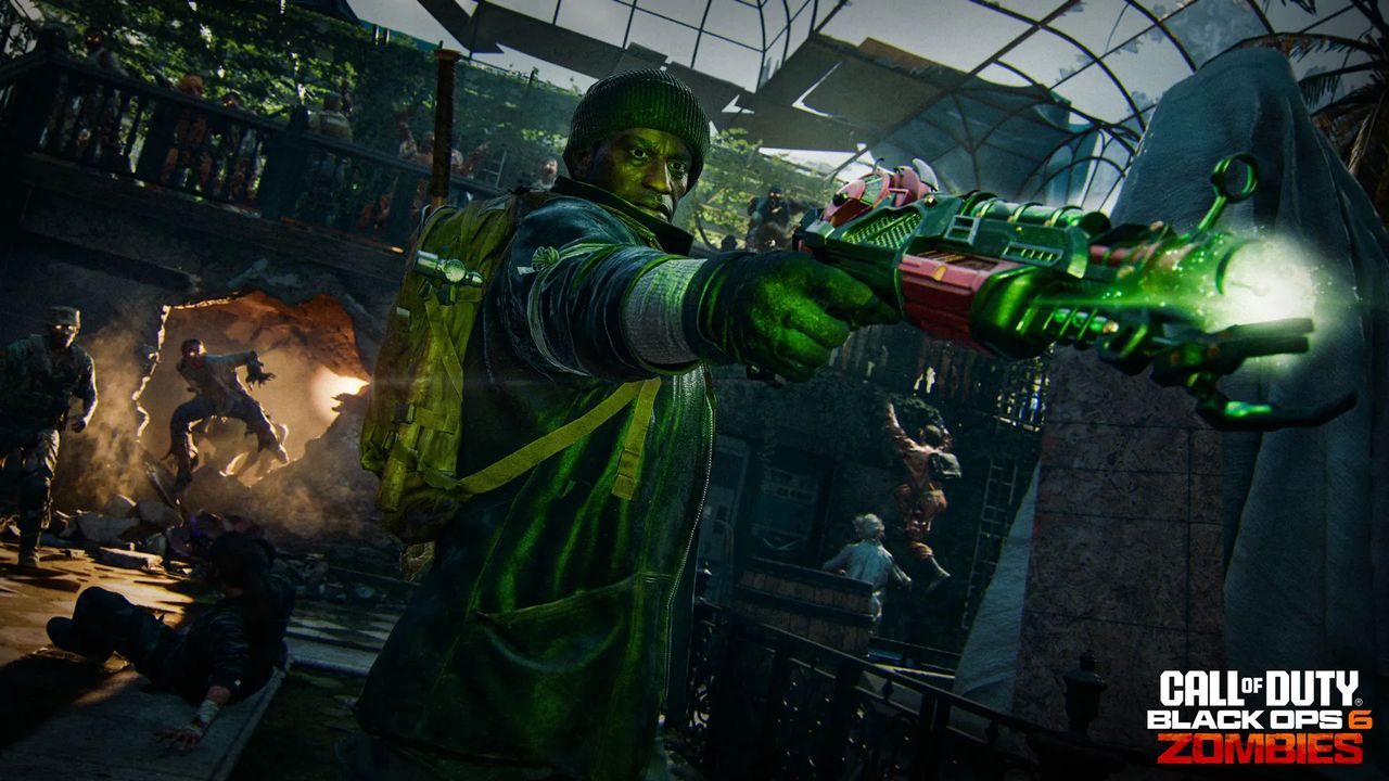 Call of Duty: Black Ops 6 Zombies mode screenshots for Shattered Veil map.