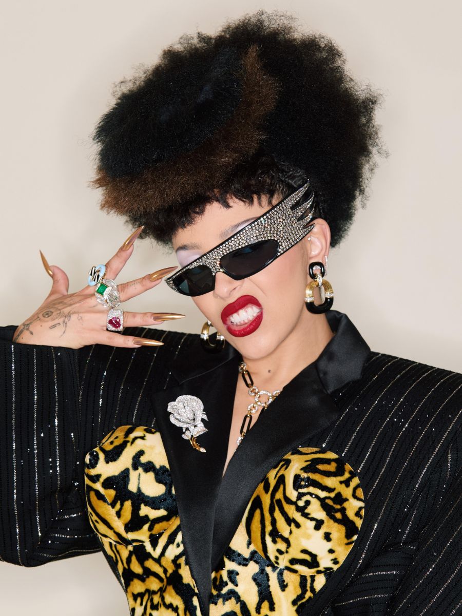 Doja Cat's nails at the 2025 Met Gala.