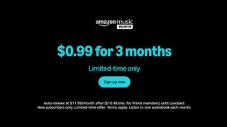 The Amazon Music Unlimited deal in the US for May 2025
