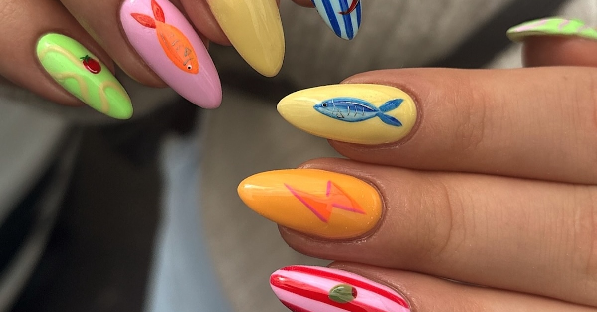 The "Italian Market" Manicure Is Summer's Peak Nail Trend—See the Best Designs to Send to Your Manicurist