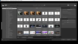 Interface of Adobe Lightroom Classic, among the best photo organizing software