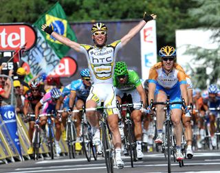 Mark Cavendish wins, Tour de France 2009 stage 11