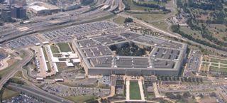 Ariel view of the Pentagon