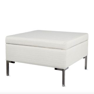 k by kelly hoppen square ottoman with storage