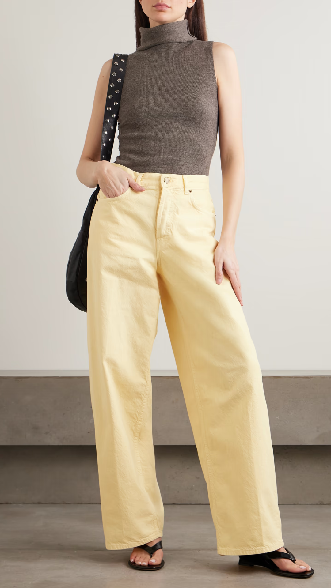 Bethany Mid-Rise Wide-Leg Jeans