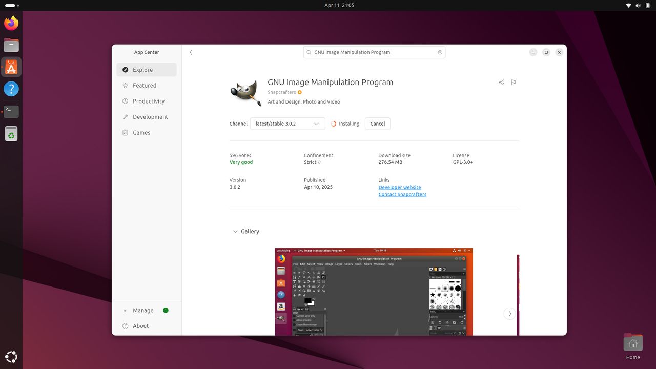 Ubuntu 25.04
