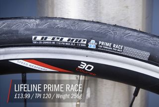 Best Cheap Road Tyre: Lifeline Prime Race