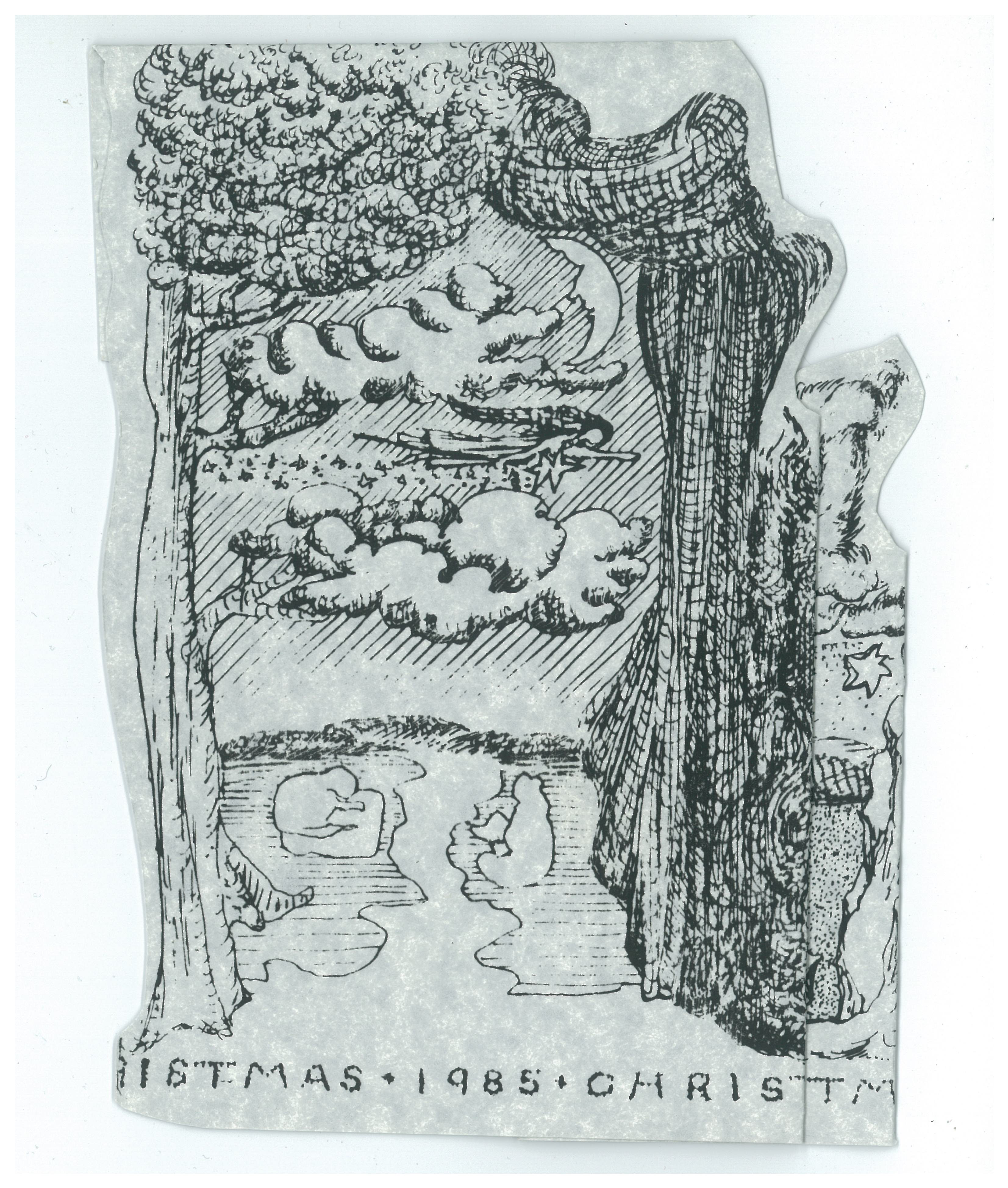 Alison Smithson Christmas cards