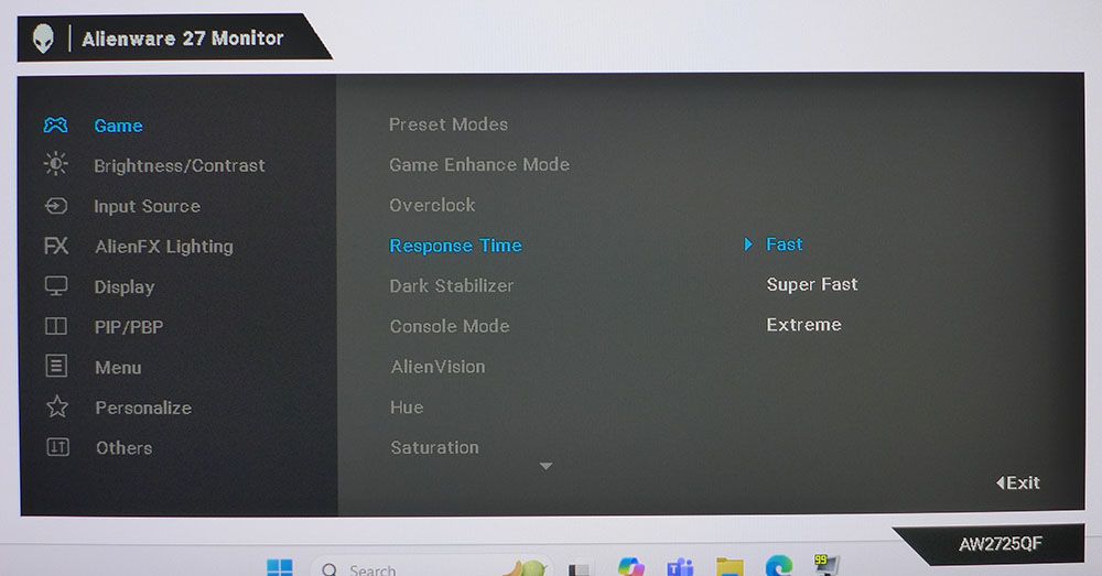 Alienware AW2725QF