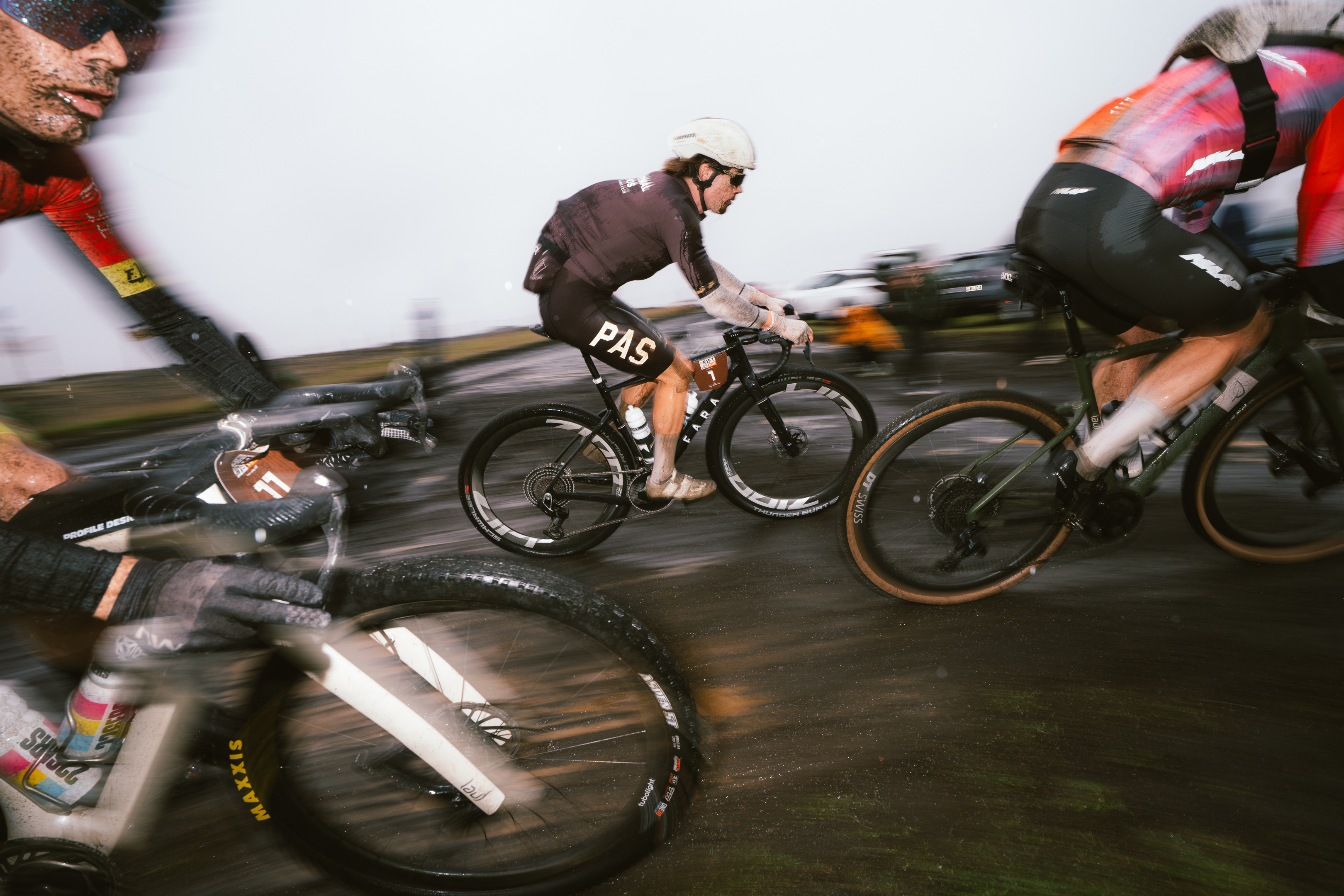 Riders at the Rift gravel race in Iceland