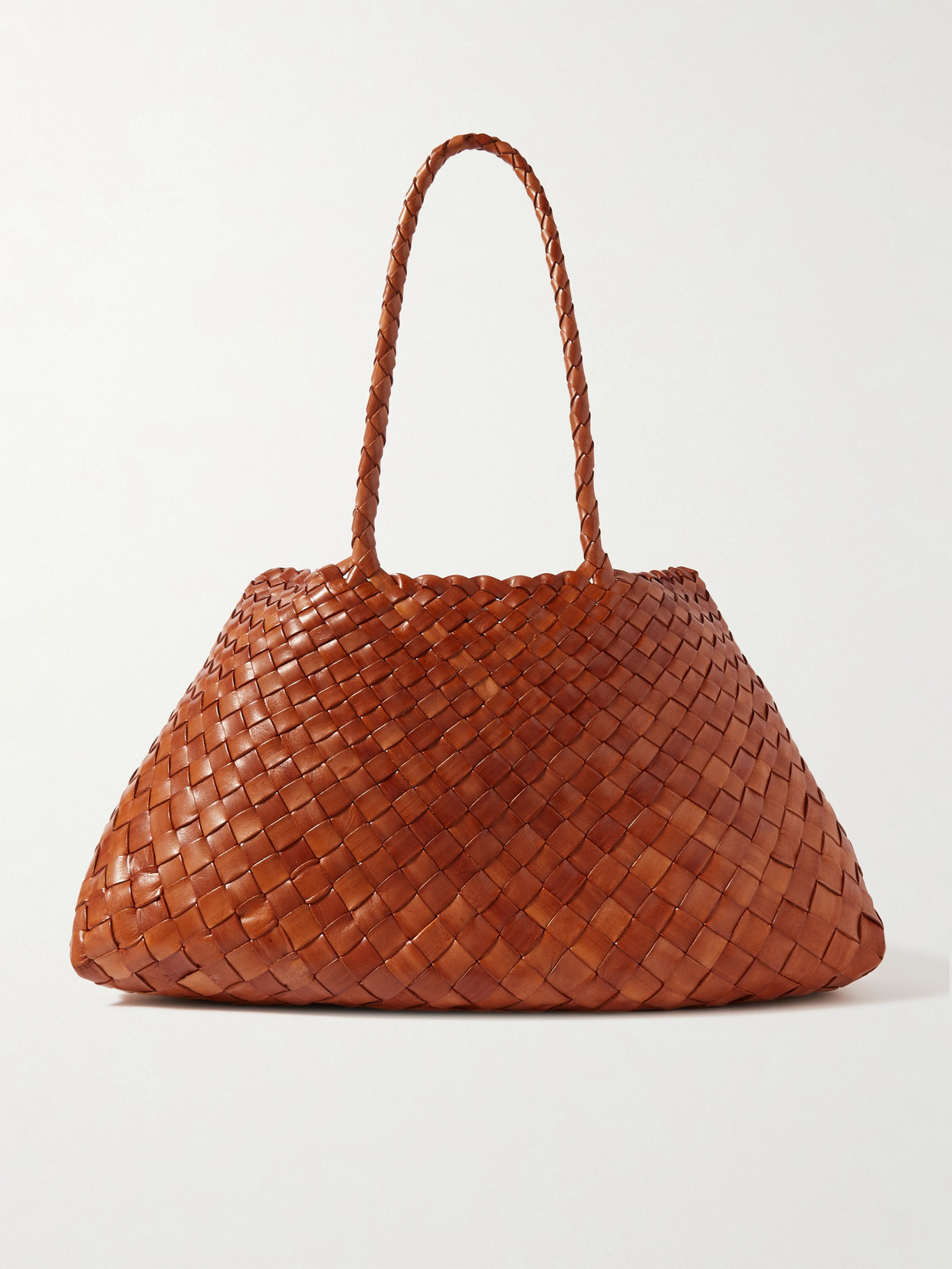 Santa Croce Woven Leather Tote Bag