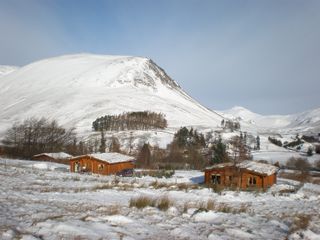: lodges with hot tubs: Glenbeag Mountain Lodges
