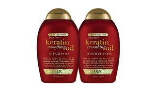 OGX Anti-Breakage + Keratin Oil Shampoo and Conditioner