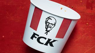 KFC FCK bucket