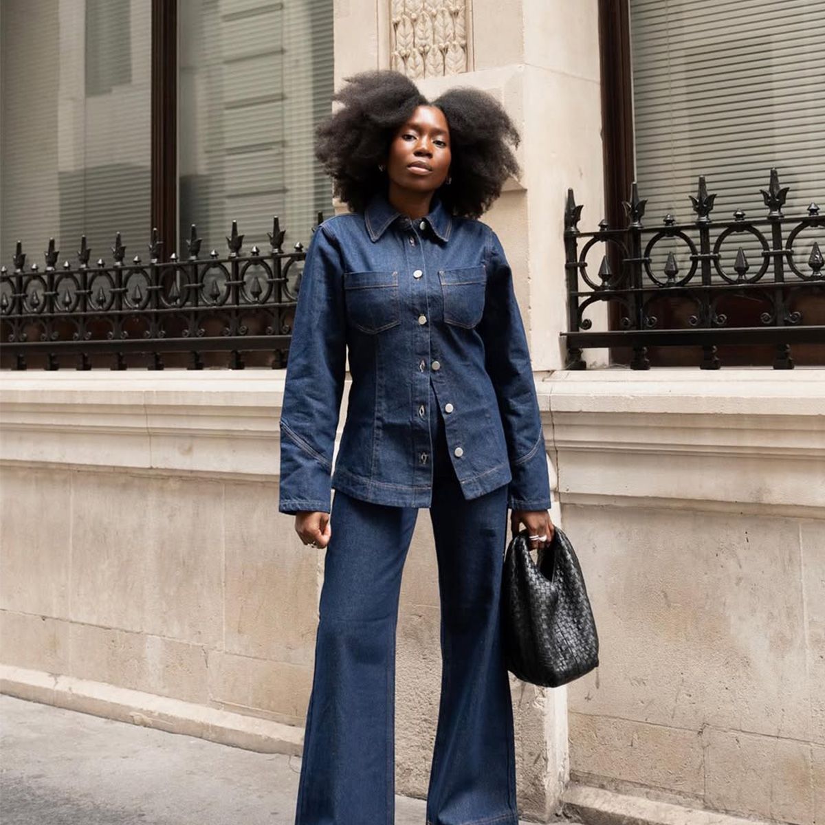 I've Felt Blah About Denim Jackets, But This Chic Update Just Made Me Do a 180