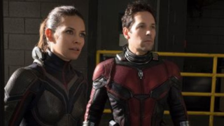 Paul Rudd and Evangeline Lilly in Ant-Man and Wasp
