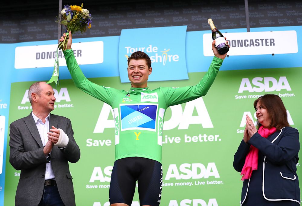 Harry Tanfield in green