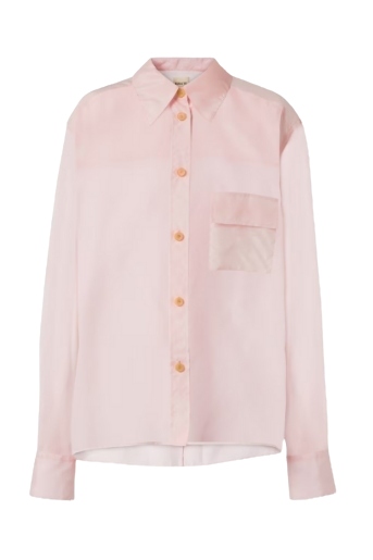 Khaite, Yatty Silk Organza Blouse