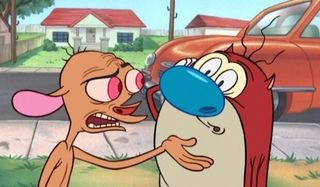 red and stimpy