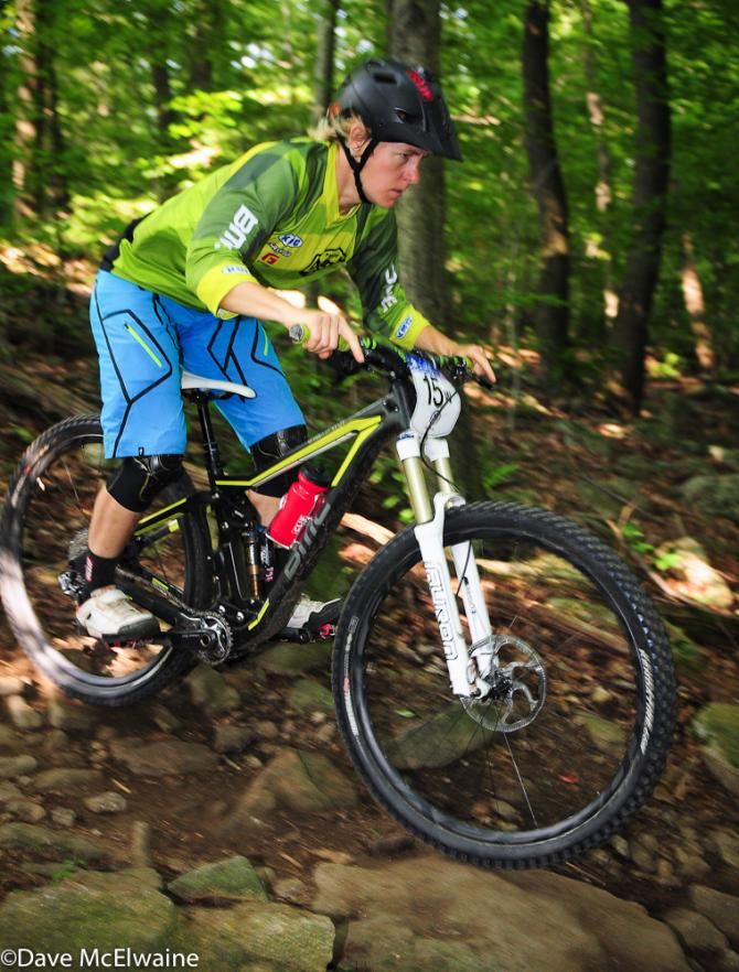 Joanna Petterson (BMC) has plenty of downhill experience