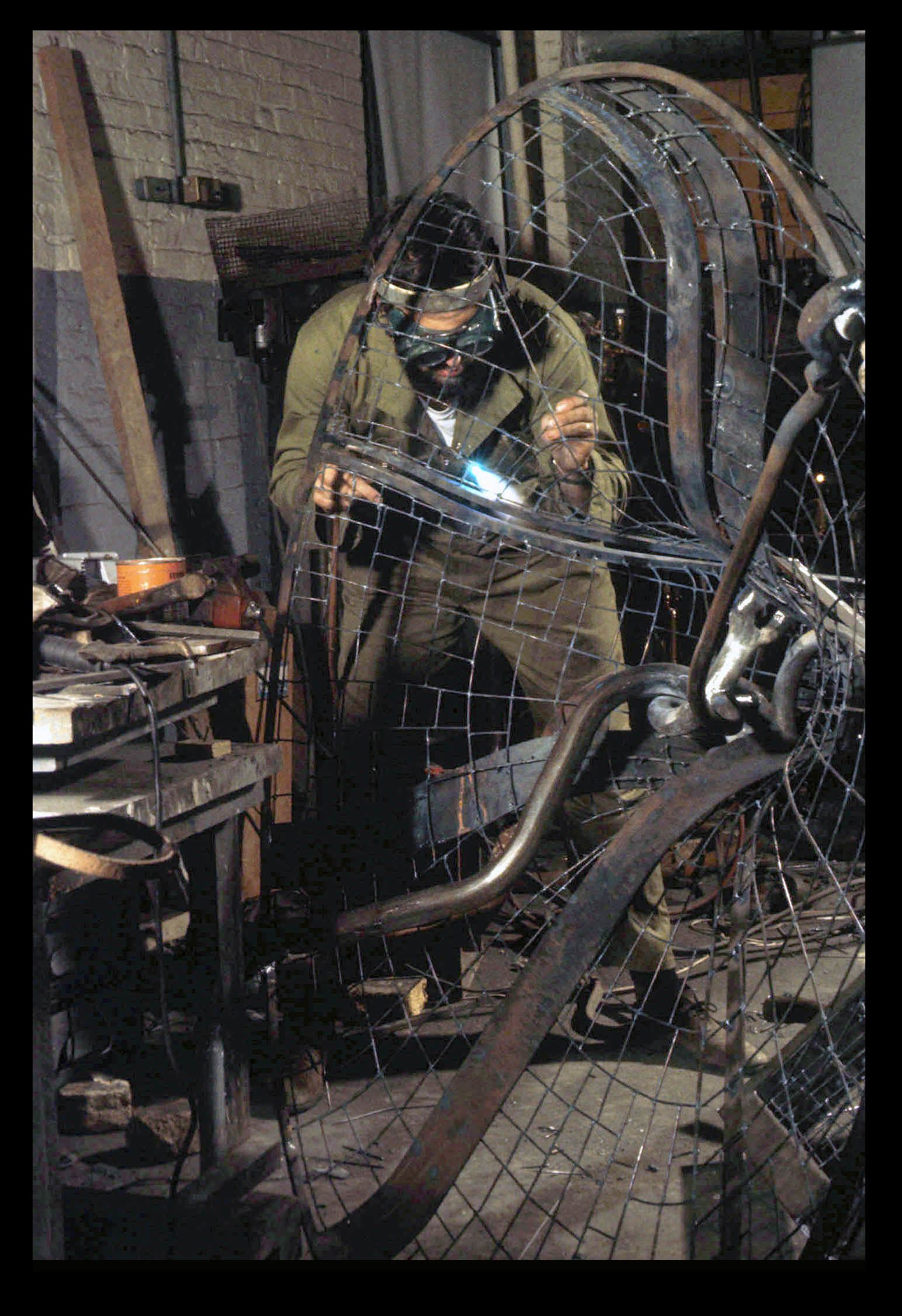 James Wines at work in the Seventies