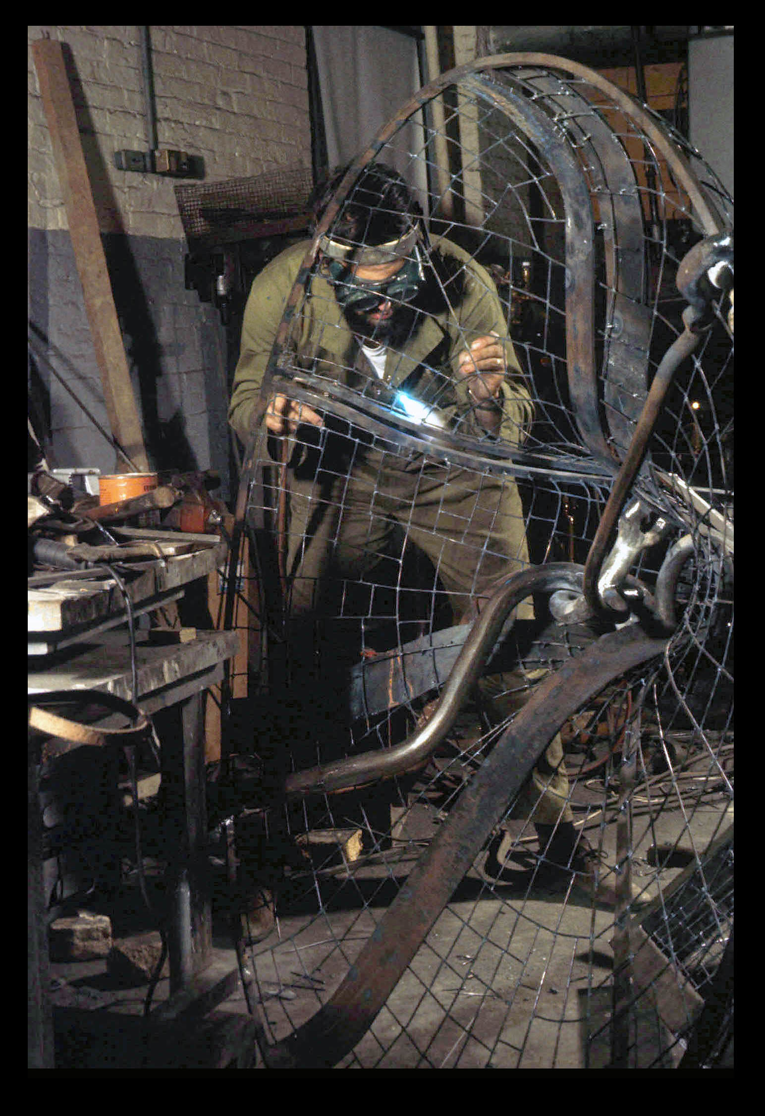 James Wines at work in the Seventies