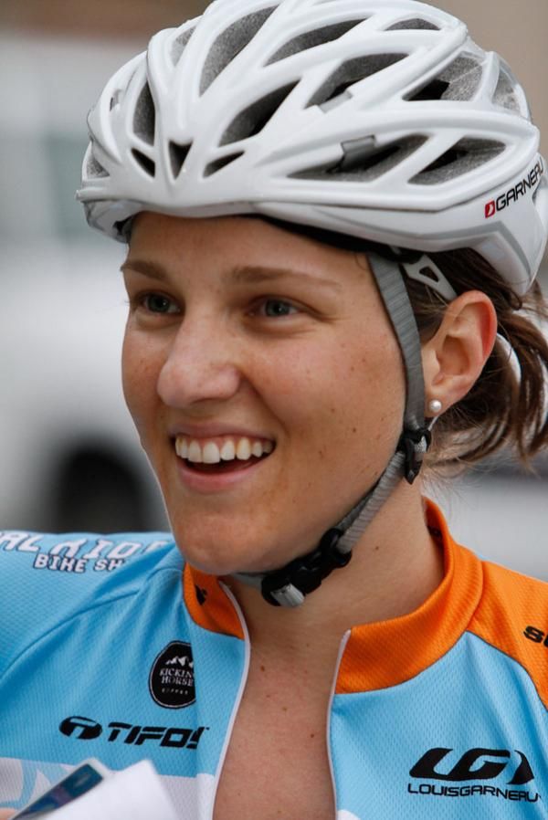 Laura Brown (Local Ride/Dr. Vie Superfoods+) happy to win