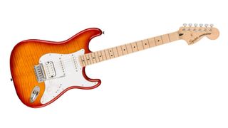 Best cheap electric guitars under $500: Squier Affinity Stratocaster FMT HSS